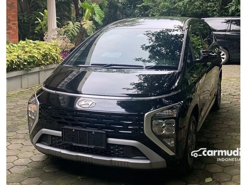 Jual Mobil Hyundai Stargazer 2024 Prime 1.5 di DKI Jakarta Automatic Wagon Hitam Rp 289.000.000