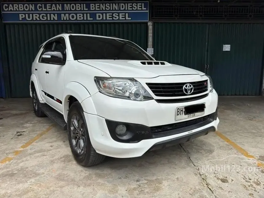 Jual Mobil Toyota Fortuner 2015 G TRD 2.5 di Jambi Automatic SUV Putih Rp 325.000.000