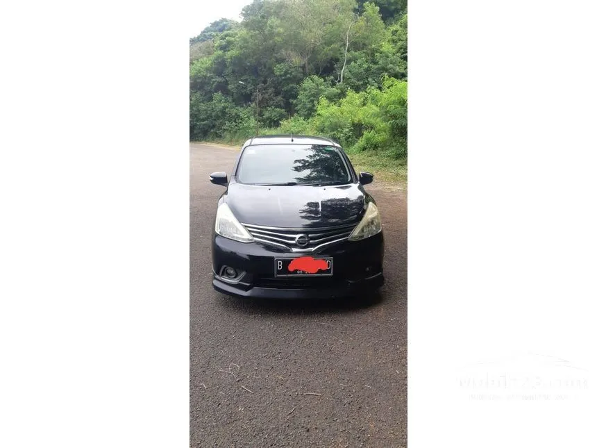 Jual Mobil Nissan Grand Livina 2016 XV 1.5 di Banten Automatic MPV Hitam Rp 133.000.000