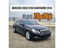 2010 Mercedes-Benz E250 1.8 Avantgarde CGI Sedan TDP 26jt