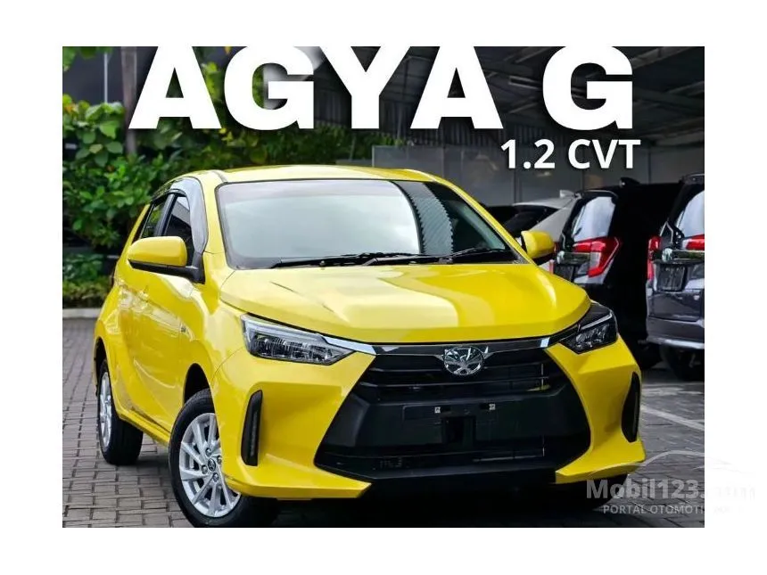 Jual Mobil Toyota Agya 2024 GR Sport 1.2 di Jawa Barat Automatic Hatchback Kuning Rp 178.400.000