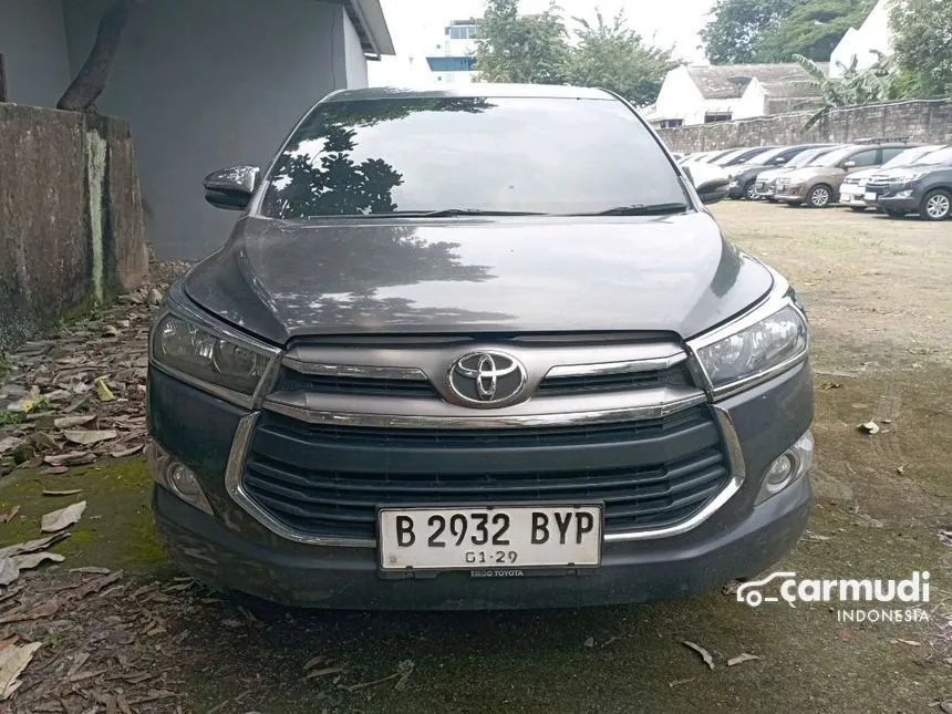 Jual Mobil Toyota Kijang Innova 2018 G 2.4 di Jawa Tengah Automatic MPV Abu