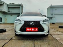 BEST DEAL - Lexus NX 200T F-Sport White on Black-Red ATPM 2015 - Low KM 30ribuan - Sangat Terawat - Mulus
