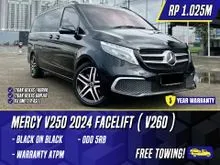 2023 Mercedes-Benz V250 2.0 Avantgarde Van Facelift Black Hitam Mercy V 250