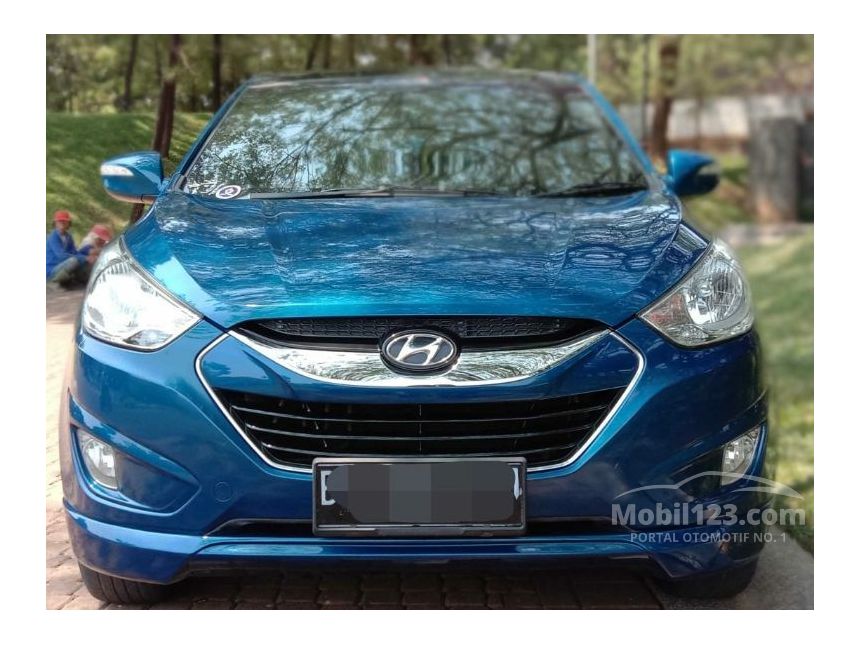 Jual Mobil Hyundai Tucson 2013 XG 2.0 di Banten Automatic SUV Biru Rp ...