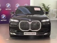 2024 BMW i7 0.0 xDrive60 Gran Lusso Sedan Langsung Nama, Belum Ada STNK Looks New Feels New , sdh termsk PPN barang mewah Km 6 ribu