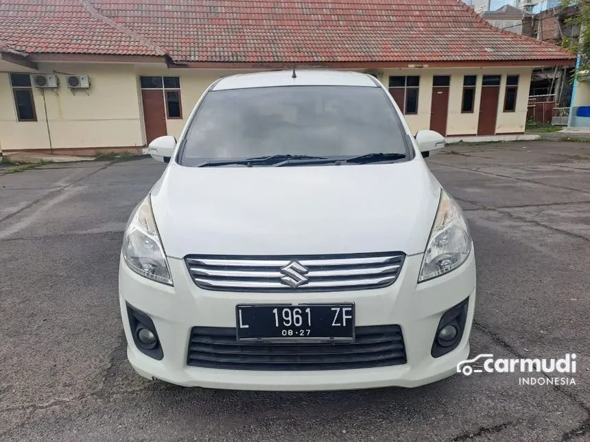 Jual Mobil Suzuki Ertiga 2015 GX 1.4 di Jawa Timur Automatic MPV Putih Rp 145.000.000