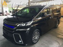 2017 Toyota Vellfire 2.5 Z G Edition MPV FULL LEATHER SUN ROOF