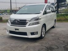 TOYOTA VELLFIRE V SPEC 2.4L UNREGISTER 2013 JAPAN SPEC