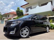 TDP 50 JUTA NISSAN ELGRAND HWS 2012 BLACK 2.5 2011 Nissan Elgrand 3.5 Highway Star MPV