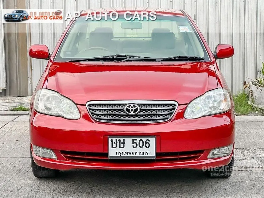 2004 Toyota Corolla Altis G Sedan