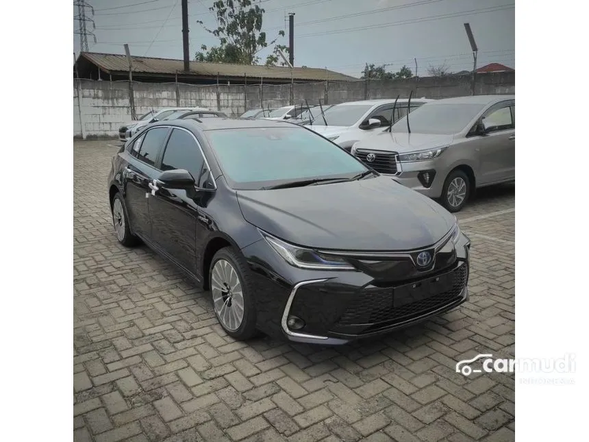 Jual Mobil Toyota Corolla Altis 2024 HYBRID 1.8 di Banten Automatic Sedan Hitam Rp 629.200.000