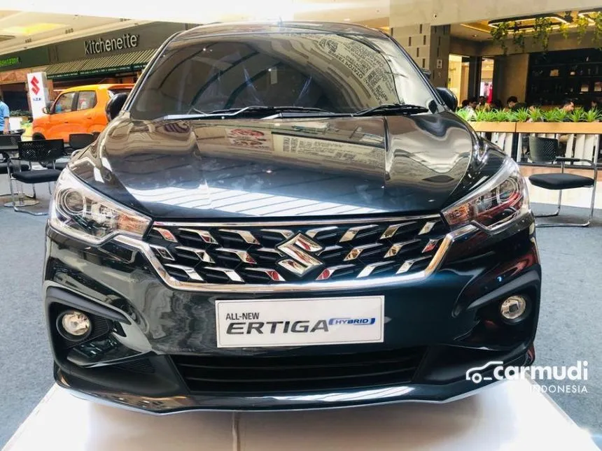 Jual Mobil Suzuki Ertiga 2024 GX Hybrid 1.5 di Banten Automatic MPV Hitam Rp 241.995.000