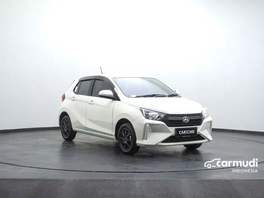 Jual Mobil Daihatsu Ayla 2023 X 1.0 di Banten Automatic Hatchback Putih Rp 133.000.000