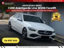 2022 Mercedes-Benz C200 1.5 Avantgarde Line Sedan W206 2022/2023 [LOW KM 23RB]