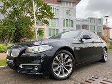 2014 BMW 520i Luxury Modern Line Nik2014 Facelift Black On Black Km20rb Antik Sunroof #AUTOHIGH #BEST DEAL