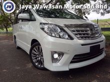 2013 TOYOTA ALPHARD 2.4 T-GOLD SPEC EXTRAORDINARY OFFER UNREG