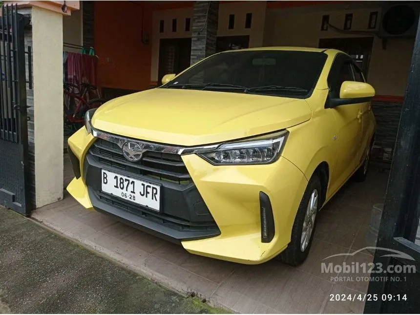 Jual Mobil Toyota Agya 2023 G 1.2 di DKI Jakarta Manual Hatchback Kuning Rp 135.000.000