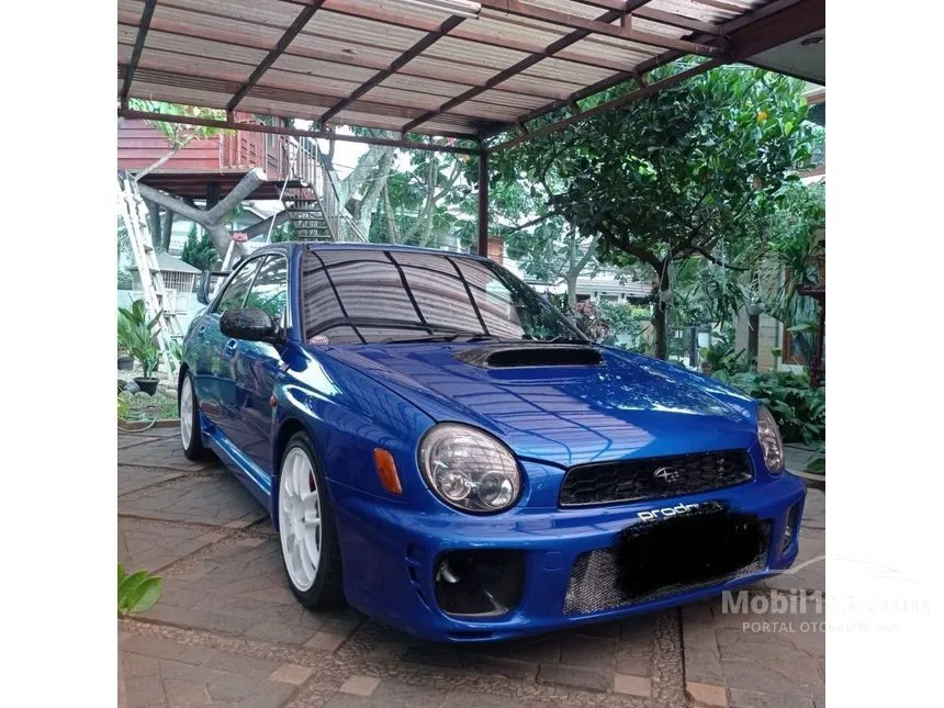 Jual Mobil Subaru Impreza 2002 WRX 2.0 di DKI Jakarta Manual Sedan Biru Rp 750.000.000