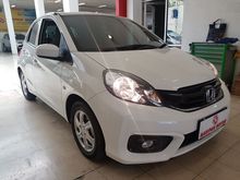 Honda Brio 1.2 Satya E MT 2017 Putih Km15Rb Antik