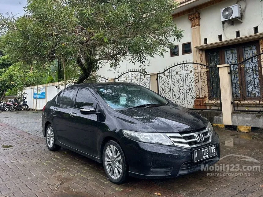 Jual Mobil Honda City 2012 E 1.5 di Banten Automatic Sedan Hitam Rp 128.000.000