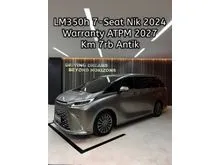 2024 Lexus LM 350h 2.5 7 Seater MPV