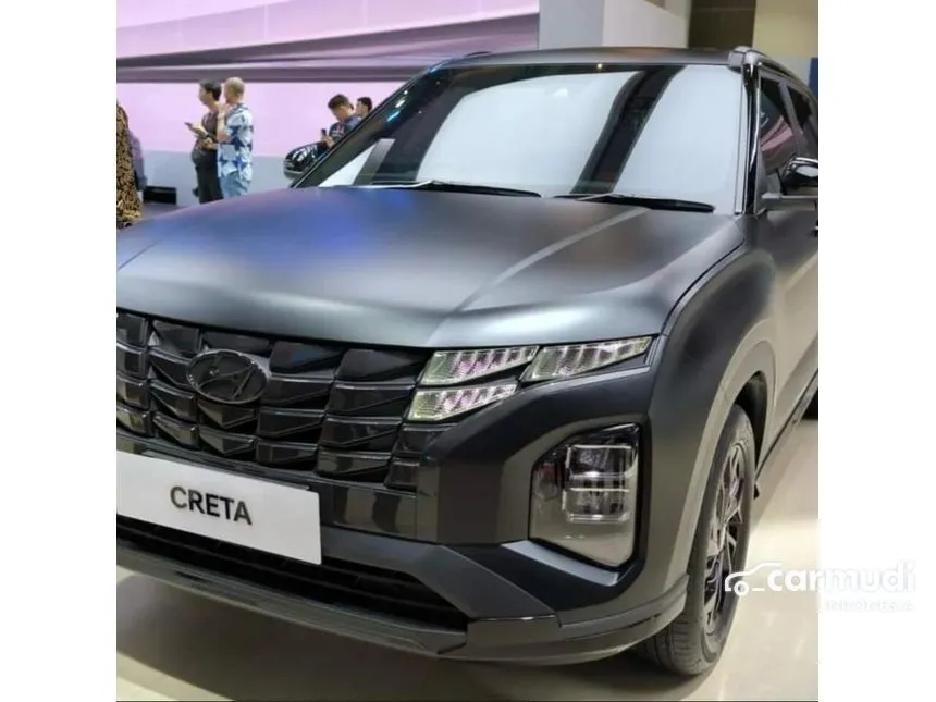 Jual Mobil Hyundai Creta 2024 Alpha 1.5 di DKI Jakarta Automatic Wagon Hitam Rp 377.000.000