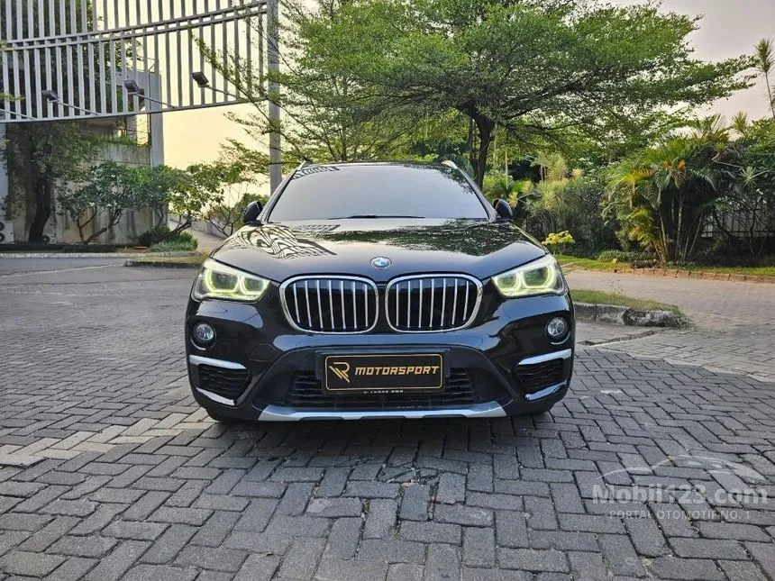 Jual Mobil BMW X1 2017 sDrive18i 1.5 di DKI Jakarta Automatic SUV Hitam Rp 369.000.000