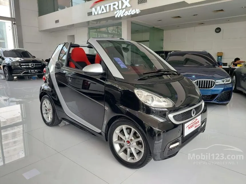 Jual Mobil smart fortwo 2013 Passion 1.0 di DKI Jakarta Automatic Cabriolet Hitam Rp 265.000.000
