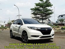 2018 Honda NEW HRV 1.8 Prestige Putih,Dp150jt, Km21rb, GanjiL, HR-V SUV