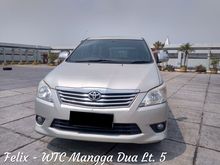2013 Toyota Kijang Innova 2.0 G Bensin MPV, Antik Km 60ribuan, Perorangan, Pajak Panjang,