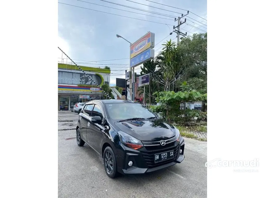 Jual Mobil Daihatsu Ayla 2020 X 1.2 di Riau Manual Hatchback Hitam Rp 124.000.000