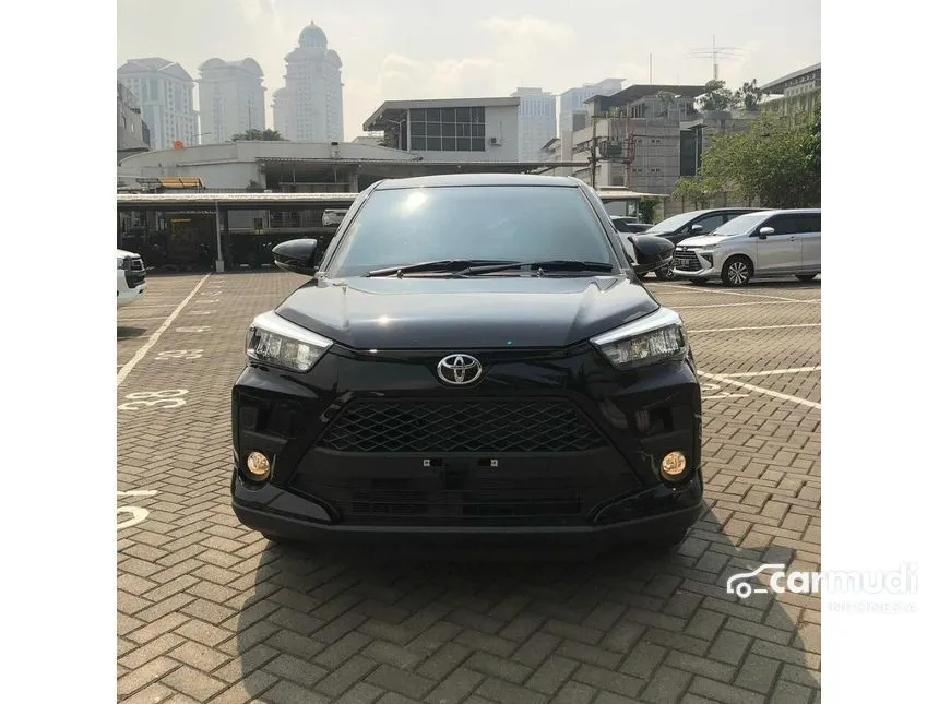 Jual Mobil Toyota Raize 2024 G 1.0 di Banten Automatic Wagon Hitam Rp 238.000.000