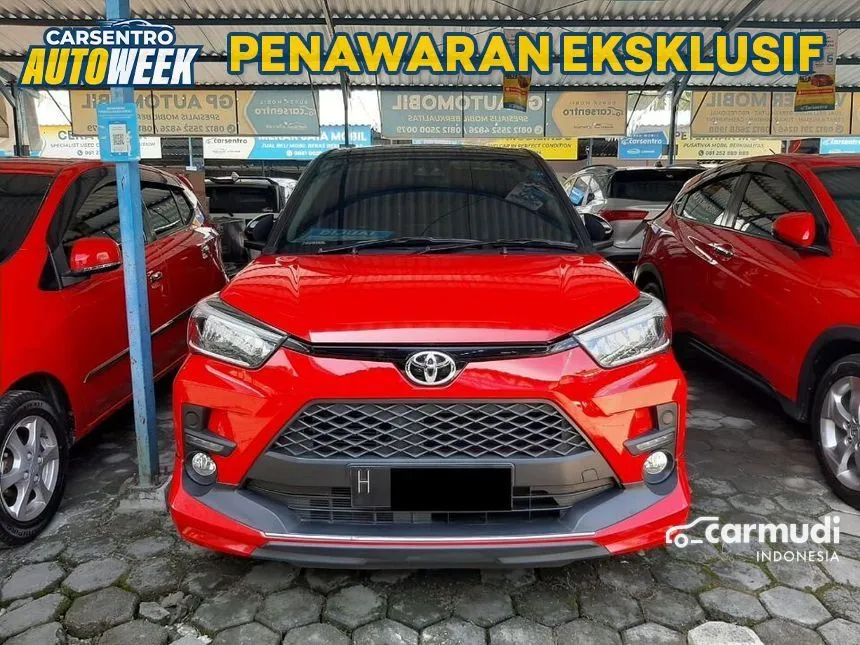 Jual Mobil Toyota Raize 2021 GR Sport TSS 1.0 di Jawa Tengah Automatic Wagon Merah Rp 225.000.000
