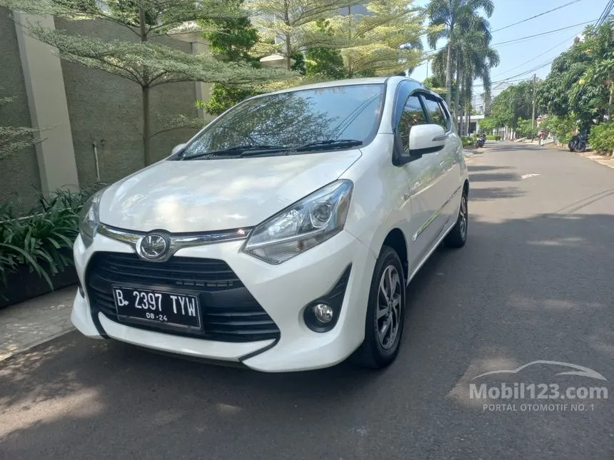 Jual Mobil Toyota Agya 2019 G 1.2 di DKI Jakarta Manual Hatchback Putih Rp 115.000.000