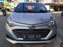 Daihatsu Sigra 1.2 X Manual 2018 silver metalik
