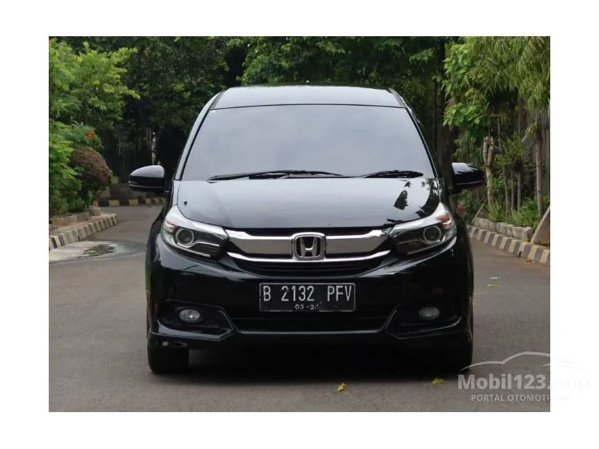 Jual Mobil Honda Mobilio 2019 E 1.5 di Banten Automatic MPV Hitam Rp 160.000.000