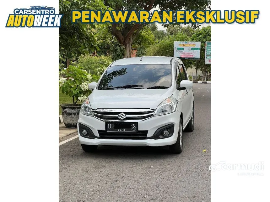 Jual Mobil Suzuki Ertiga 2017 GL 1.4 di Jawa Tengah Manual MPV Putih Rp 135.000.000