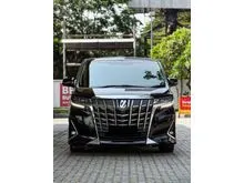 2018 Toyota Alphard 2.5 G MPV Black on Beige Odo 55 Rb (TERMURAH)