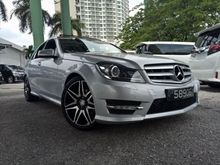 2013 MERCEDES BENZ C250 (A) 1.8 AMG SPORT PLUS EDITION ** FREE ONE YEAR WARRANTY ** FREE ROAD TAX **
