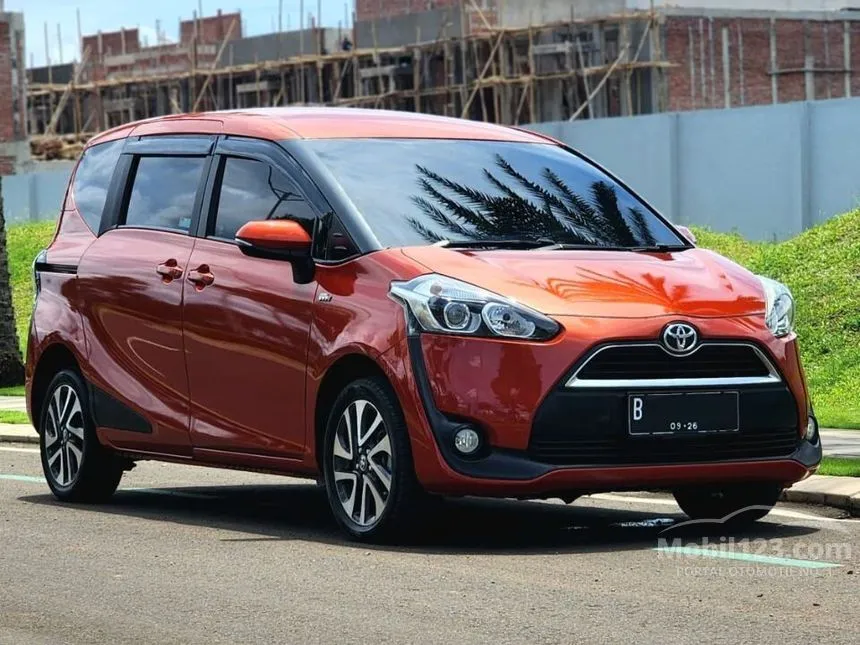 Jual Mobil Toyota Sienta 2016 V 1.5 di Banten Automatic MPV Orange Rp 159.000.000