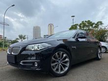 2014 BMW 520i 2.0 Modern Sedan Luxury Black On Black TDP Super Ringan 100JT Kondisi Mulus Like New #CECILIAAUTO