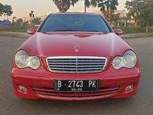 2007 Mercedes-Benz C240 2.6 Sport Sedan red on black istimewa not 2007/2008