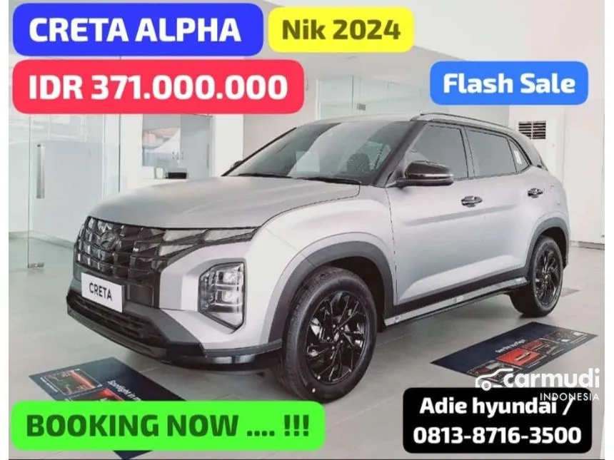 Jual Mobil Hyundai Creta 2024 Alpha 1.5 di Jawa Timur Automatic SUV Silver Rp 371.000.000