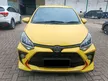 Jual Mobil Toyota Agya 2021 TRD 1.2 di DKI Jakarta Automatic Hatchback Kuning Rp 135.000.000