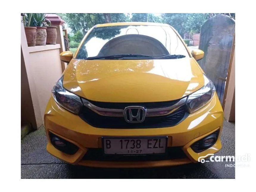 Jual Mobil Honda Brio 2022 E Satya 1.2 di DKI Jakarta Automatic Hatchback Kuning Rp 161.000.000