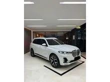 2020 BMW X7 3.0 xDrive40i Pure Excellence Wagon (Faktur 2021) White on Brown Odo 11 Rb (TERMURAH)