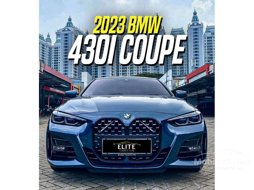 Jual Mobil BMW 430i 2023 M Sport Pro 2.0 di DKI Jakarta Automatic Coupe Biru Rp 1.350.000.000