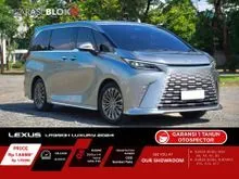2024 Lexus LM 350h 2.5 7 Seater MPV A25A-FXS 2024 Sonic Titanium on Black leather Odo 24 Rb (ANTIK) HARGA TERENDAH