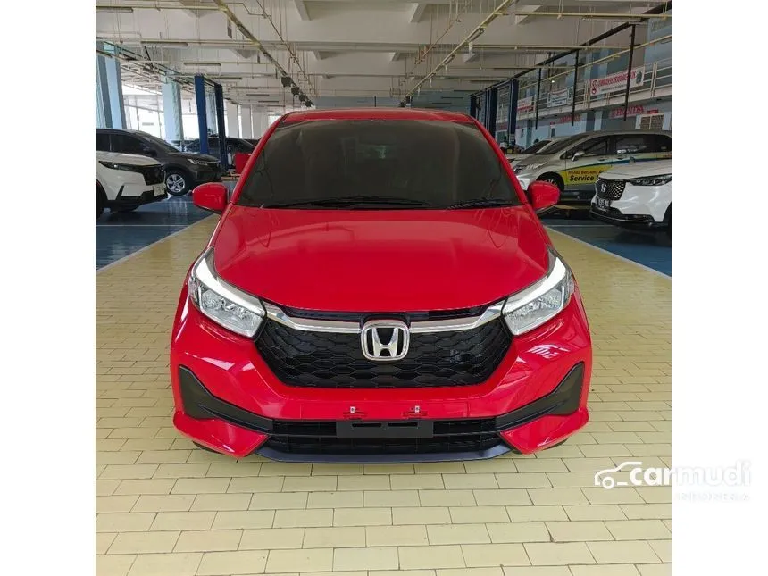 Jual Mobil Honda Brio 2023 E Satya 1.2 di Jawa Barat Automatic Hatchback Merah Rp 139.000.000